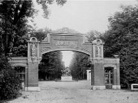 Park Maksimir, ulaz u Jurjevac 1871. godine